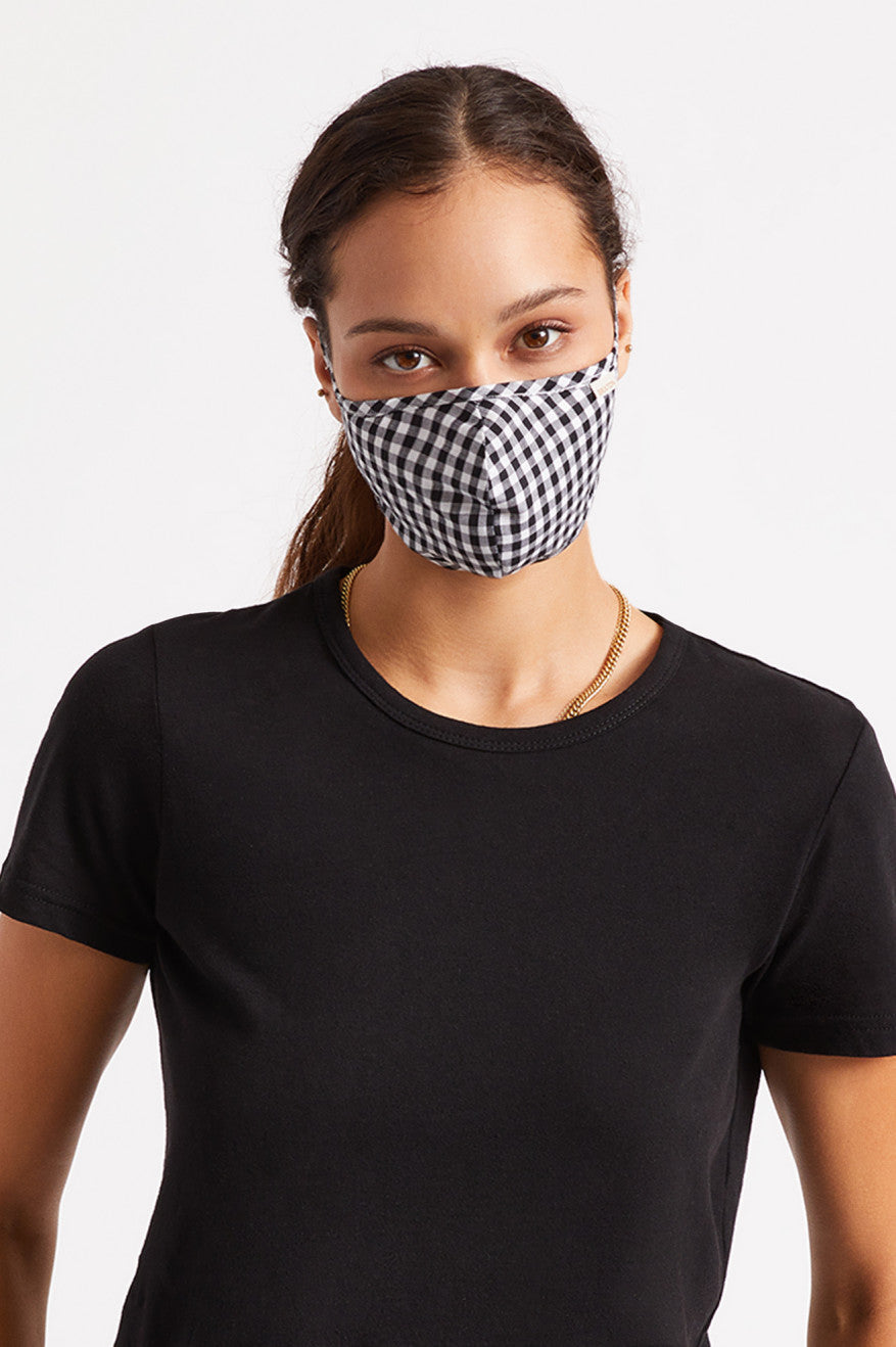 Unisex Brixton Lightweight Antimicrobial Face Masks Black | 6423HEFND