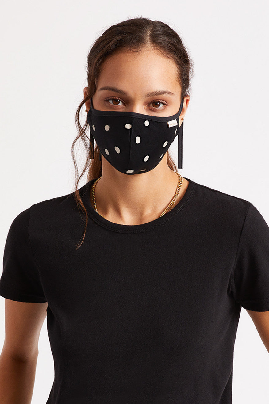 Unisex Brixton Lightweight Antimicrobial Face Masks Black | 8097ETGZF