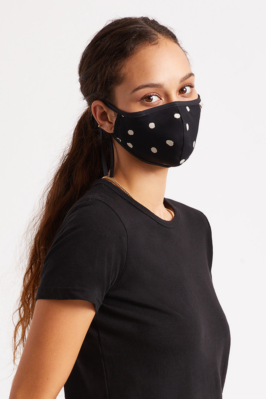 Unisex Brixton Lightweight Antimicrobial Face Masks Black | 8097ETGZF