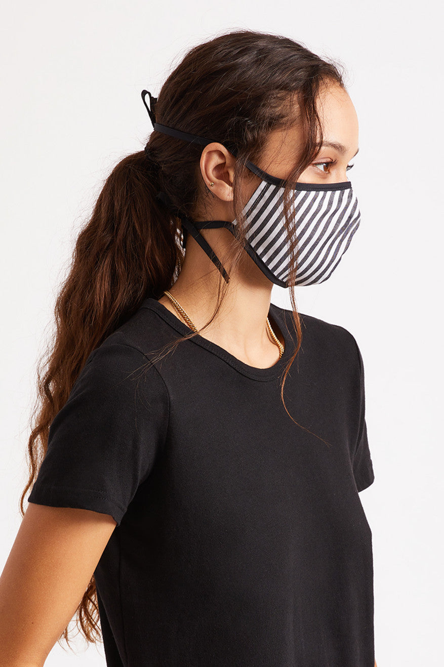 Unisex Brixton Lightweight Antimicrobial Face Masks Black | 8624WQDLV