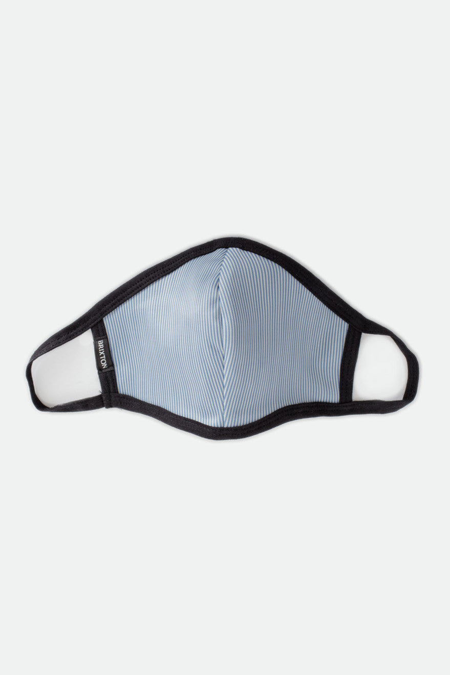 Unisex Brixton Reversible Face Masks Blue | 3125KMSXR