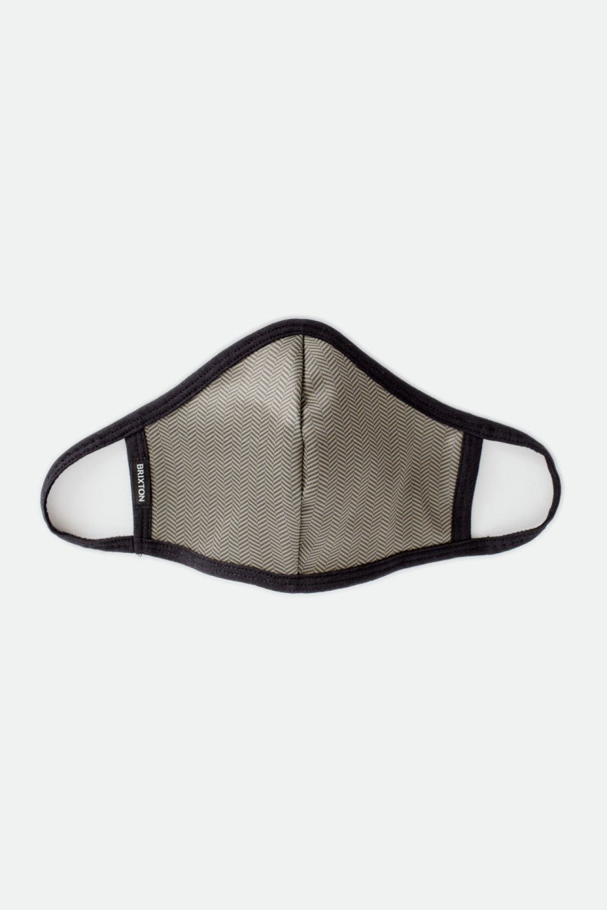 Unisex Brixton Reversible Face Masks Olive | 8109YKTJQ