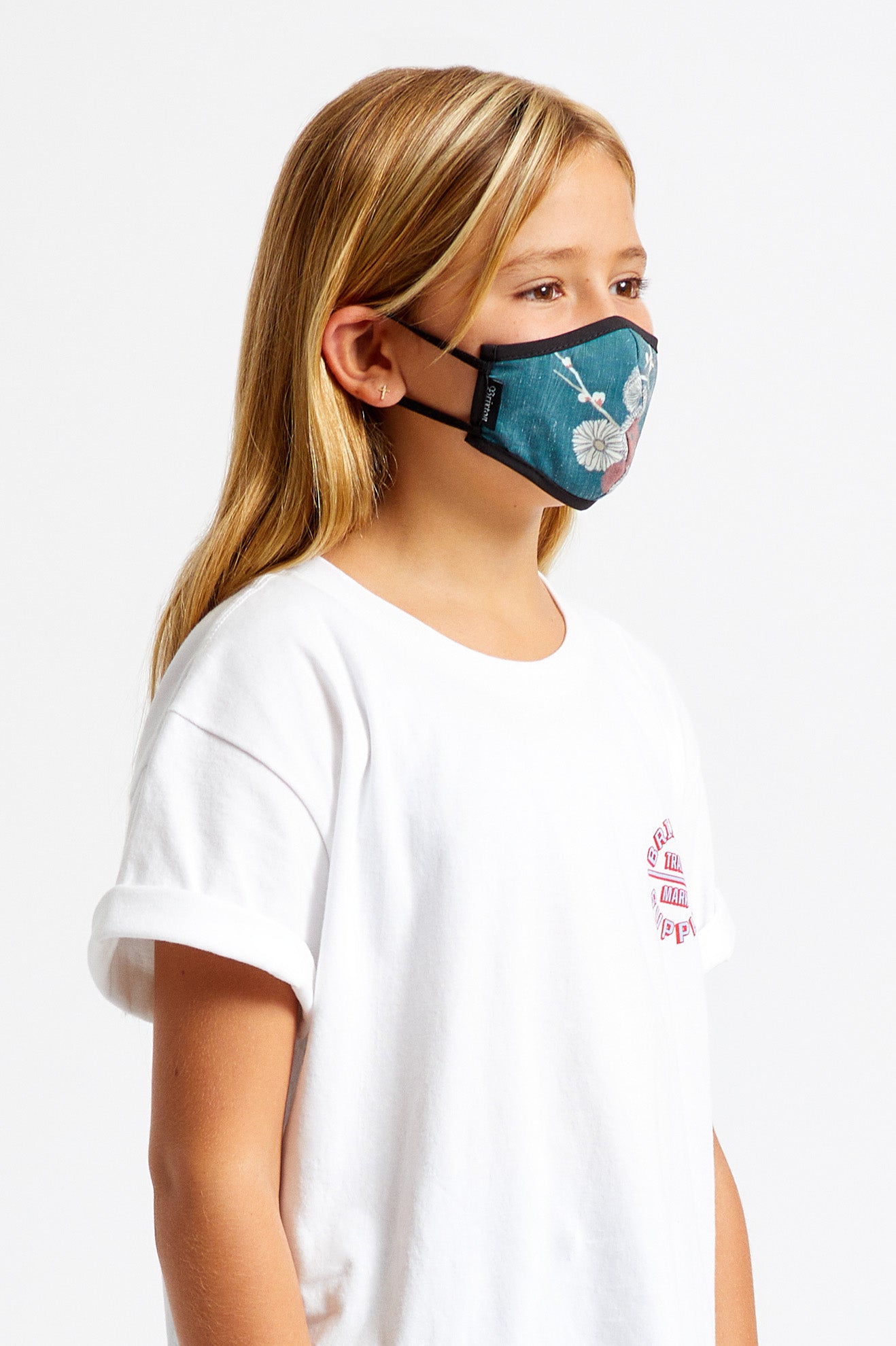 Unisex Brixton Youth Antimicrobial Face Masks Green | 7136URSVO