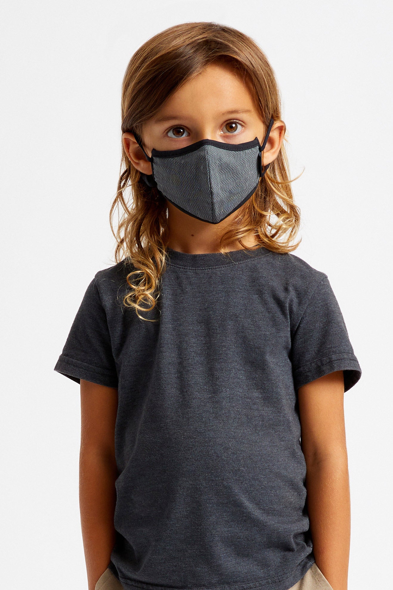 Unisex Brixton Youth Antimicrobial Face Masks Black | 9731NYPWM