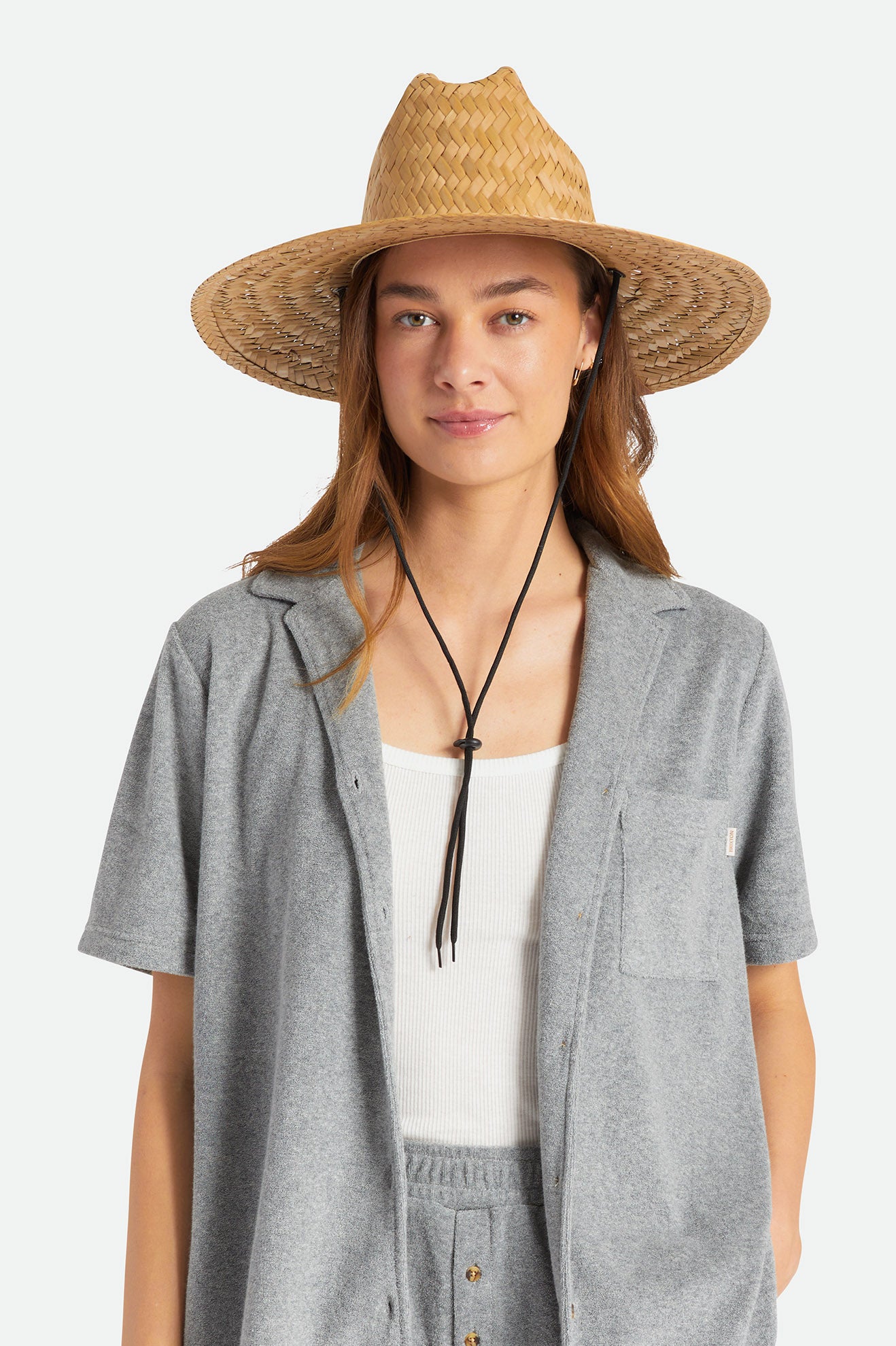 Women's Brixton Bells II Sun Straw Hats Brown | 8254BPZEU