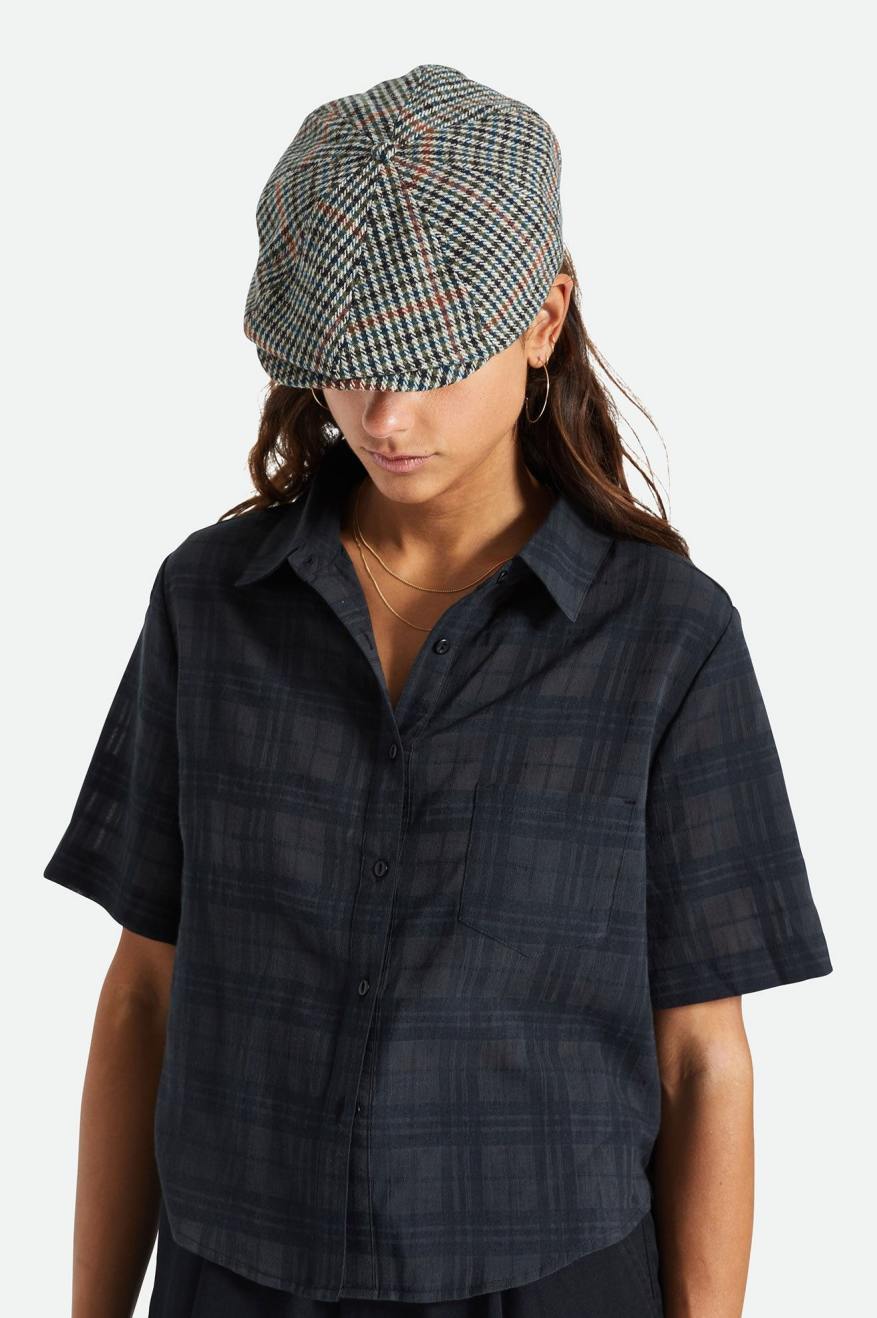 Women's Brixton Brood Hats Navy | 1834FGVYA