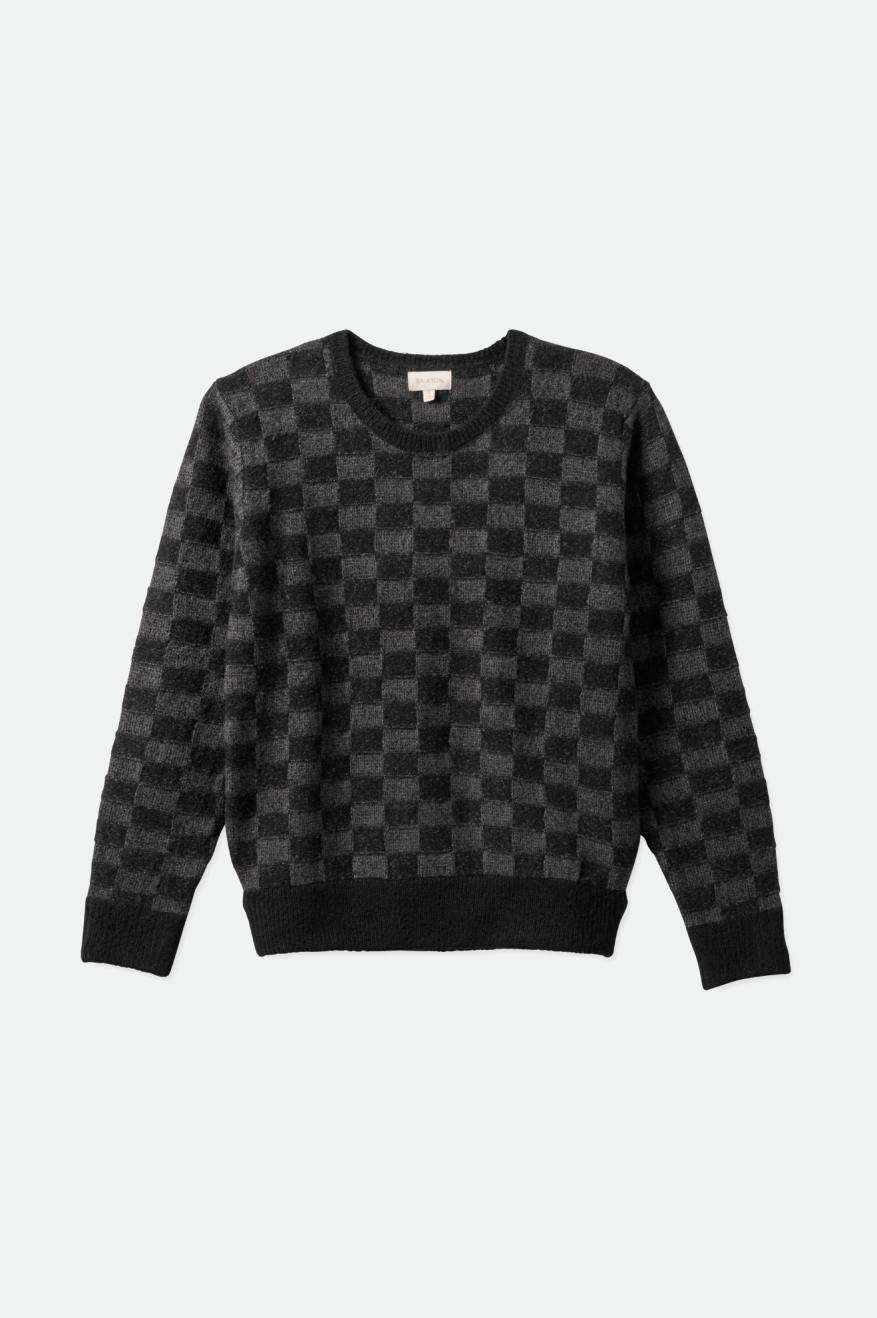 Women's Brixton Carmen Sweater Tops Black | 6293WFDTZ