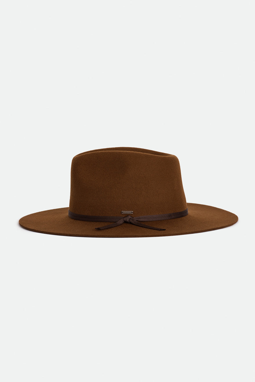 Women's Brixton Cohen Cowboy Hat Hats Coffee | 4786NIDQS