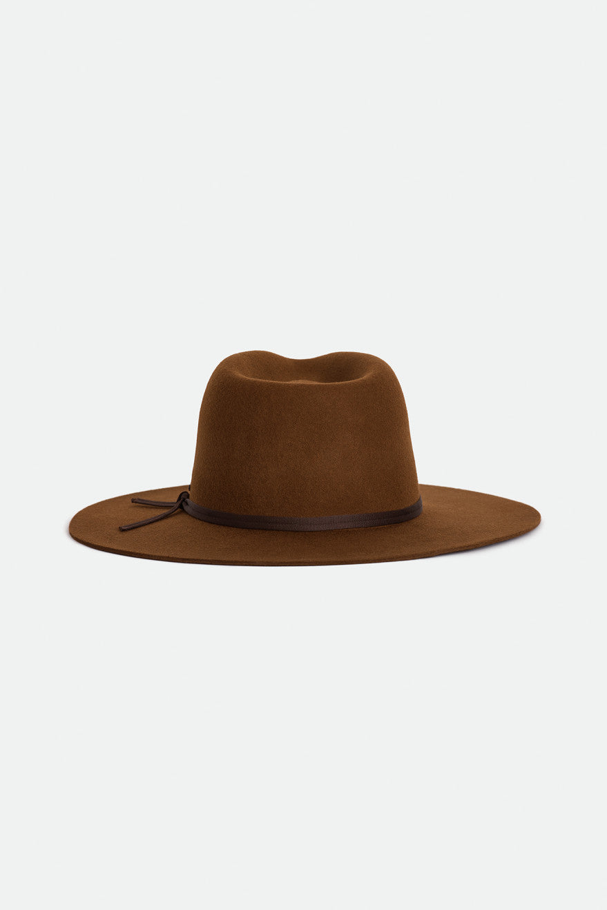 Women's Brixton Cohen Cowboy Hat Hats Coffee | 4786NIDQS