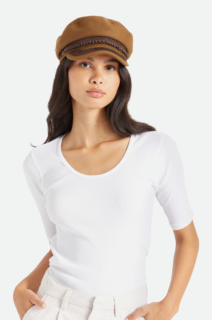 Women's Brixton Fiddler Reserve Hats Brown | 1289NGCMO