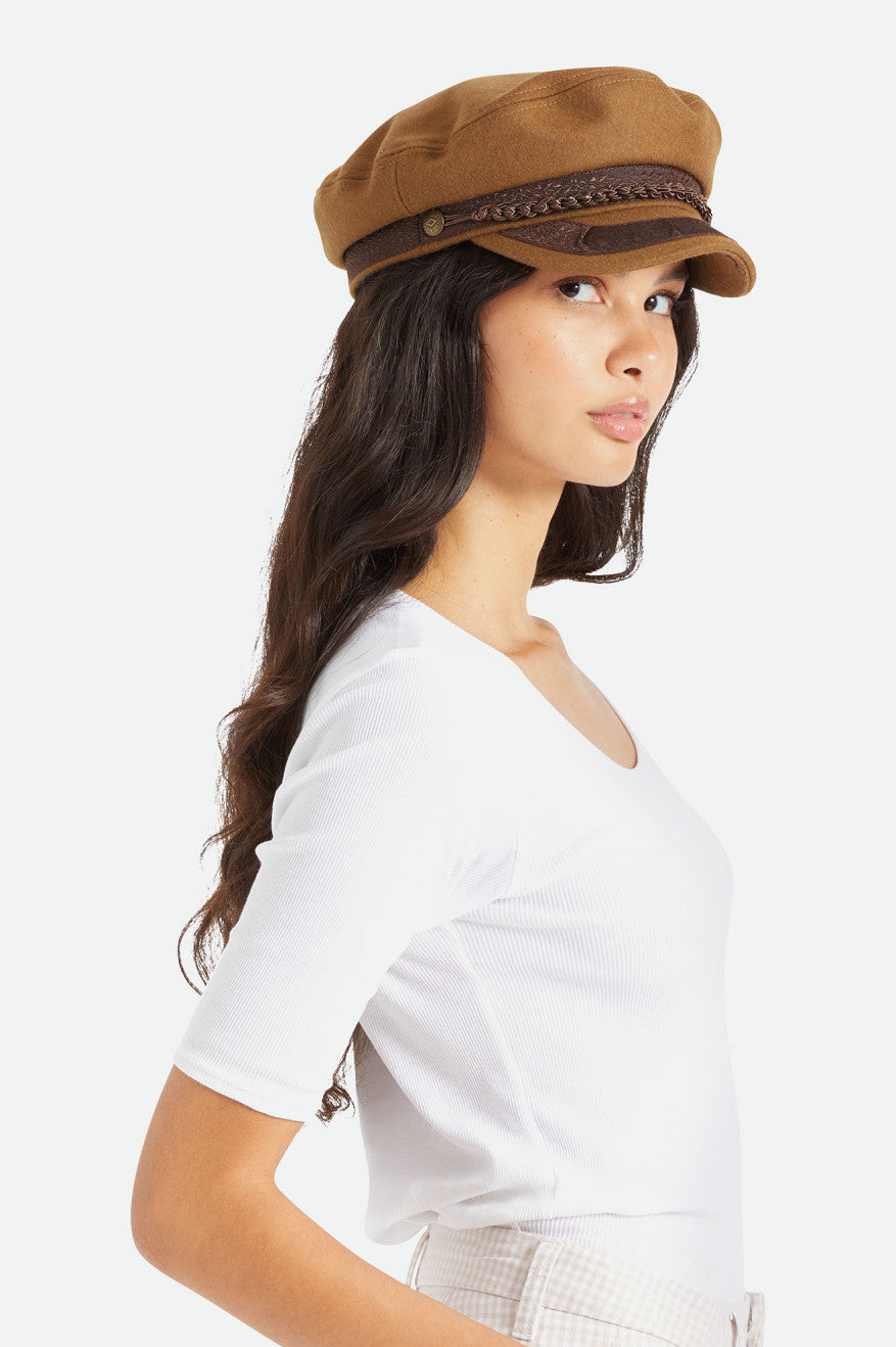 Women's Brixton Fiddler Reserve Hats Brown | 1289NGCMO