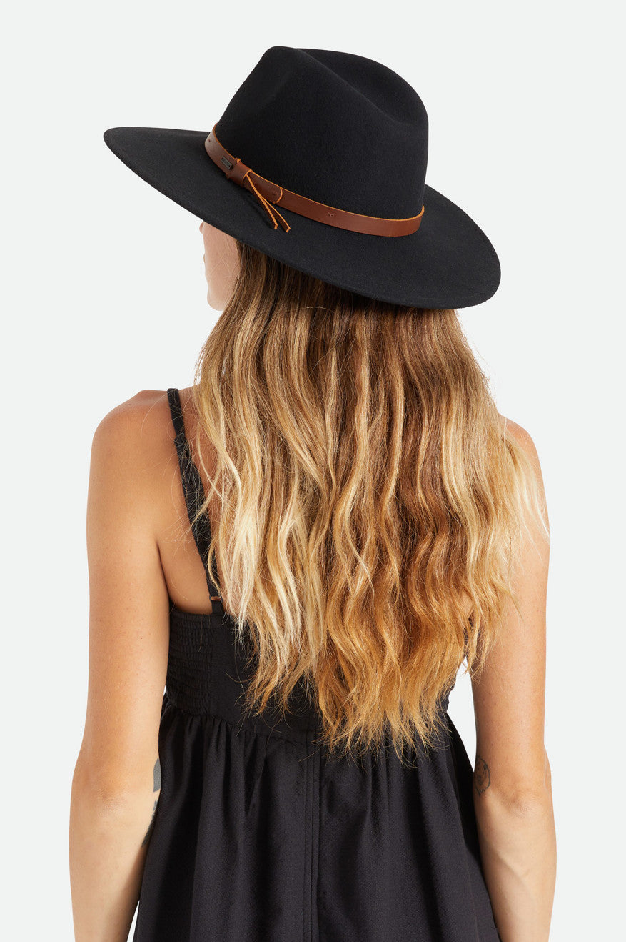 Women's Brixton Field Proper Hat Hats Black | 0713NPIMY