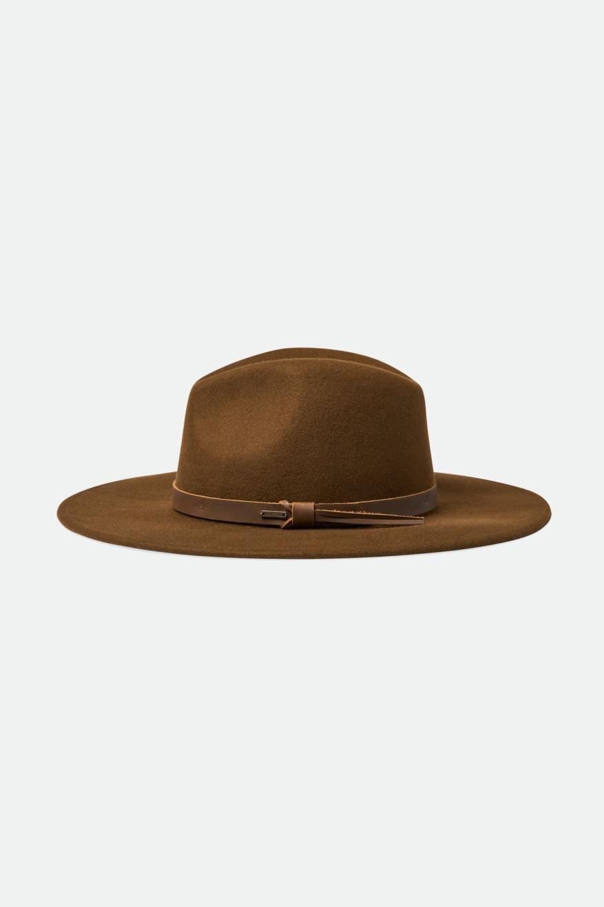 Women's Brixton Field Proper Hat Hats Coffee | 3765AHCML