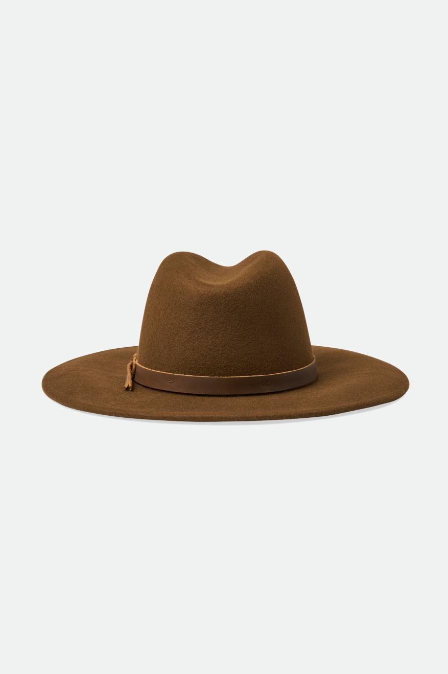 Women's Brixton Field Proper Hat Hats Coffee | 3765AHCML