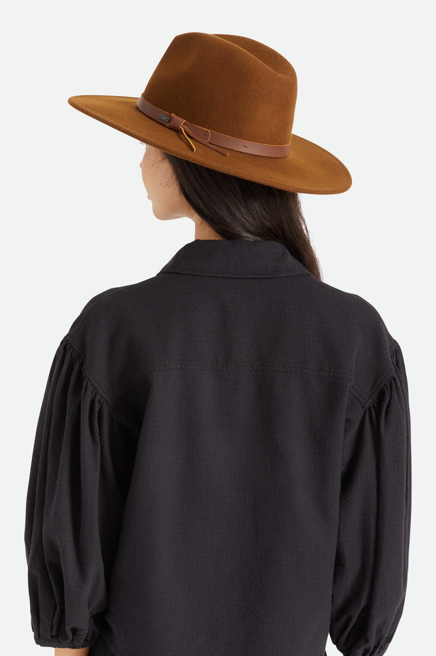 Women's Brixton Field Proper Hat Hats Coffee | 3765AHCML