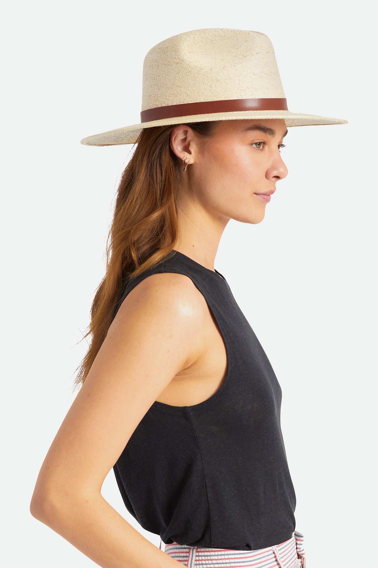 Women's Brixton Field Proper Straw Hats Beige | 5381WDHOI