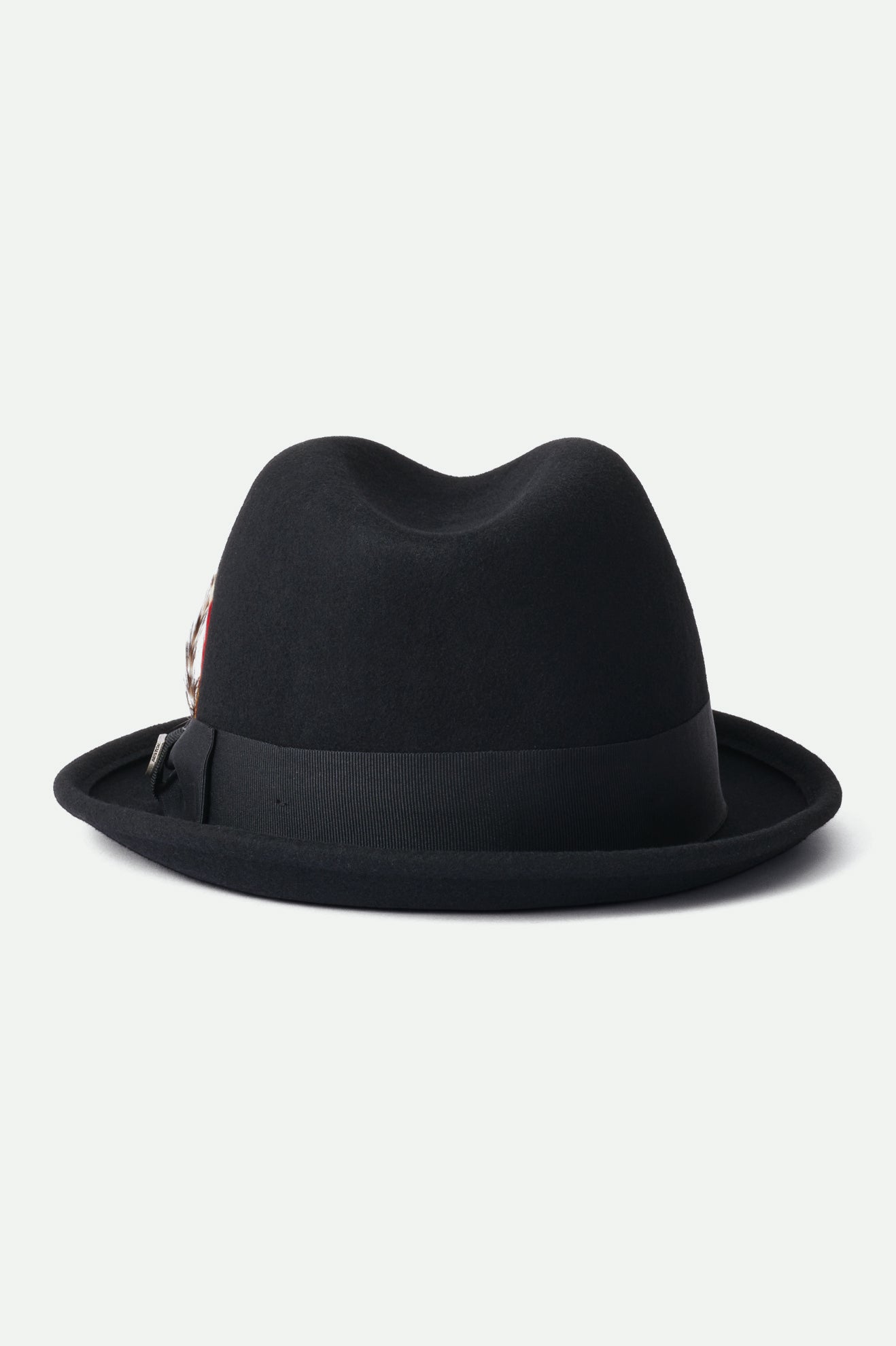 Women's Brixton Gain Fedora Fedoras Black | 3294LPQCT