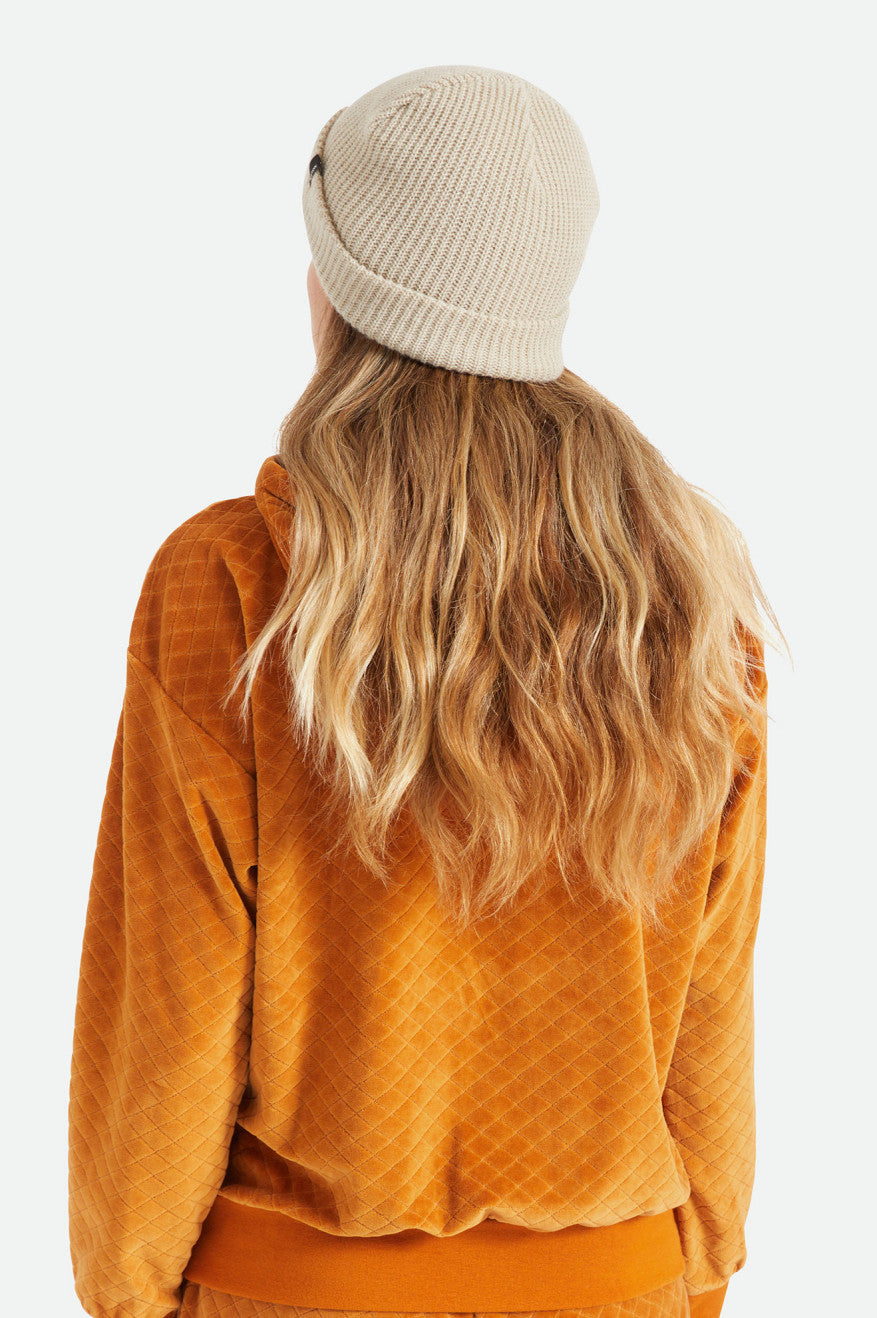 Women's Brixton Heist Beanie Beige | 0549QBVHT