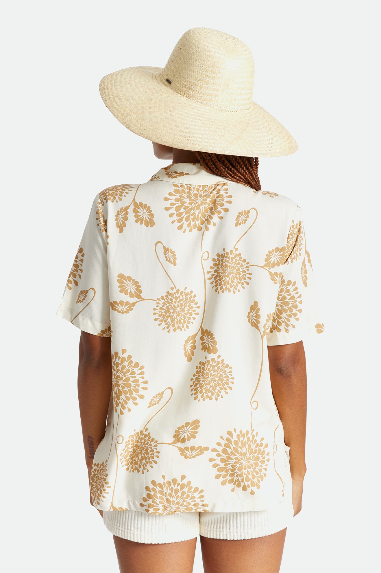 Women's Brixton Janae Sun Hat Hats Beige | 8356NSIHM