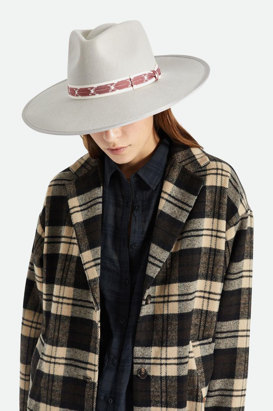 Women's Brixton Jo Rancher Hat Hats Beige | 0643SATLY