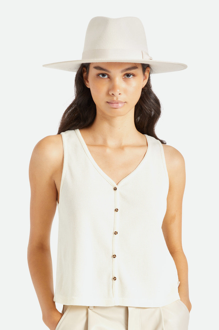 Women's Brixton Jo Rancher Hat Hats White | 0351RAKJS