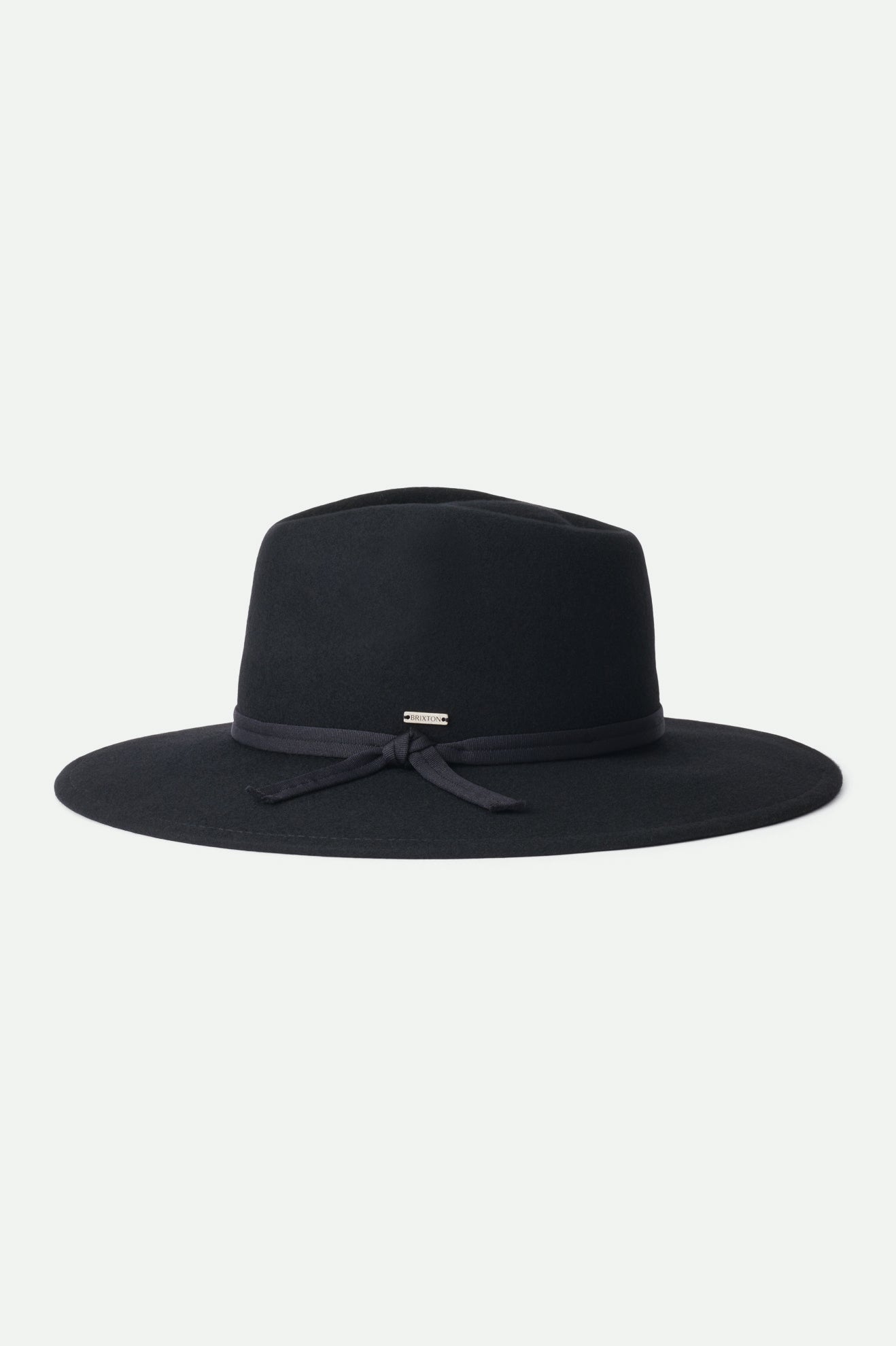 Women's Brixton Joanna Felt Packable Hat Hats Black | 9314ELDUH