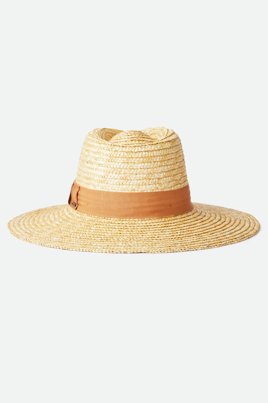 Women's Brixton Joanna Straw Hats Orange | 6903MRLVF