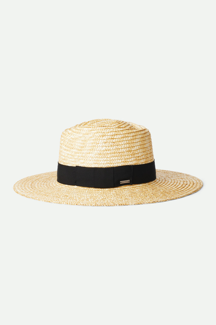 Women's Brixton Joanna Straw Hats Orange | 9275MWZIB