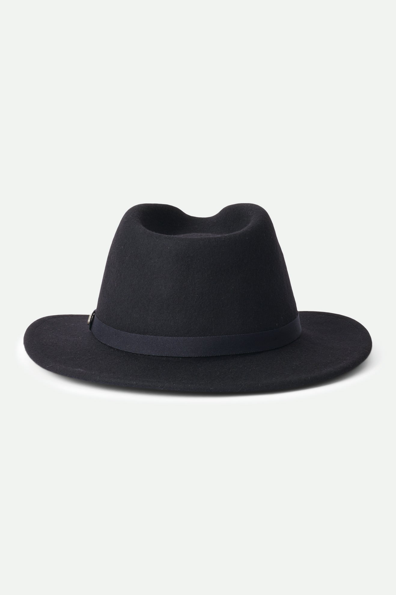 Women's Brixton Messer Packable Fedora Fedoras Black | 0186CNUKM