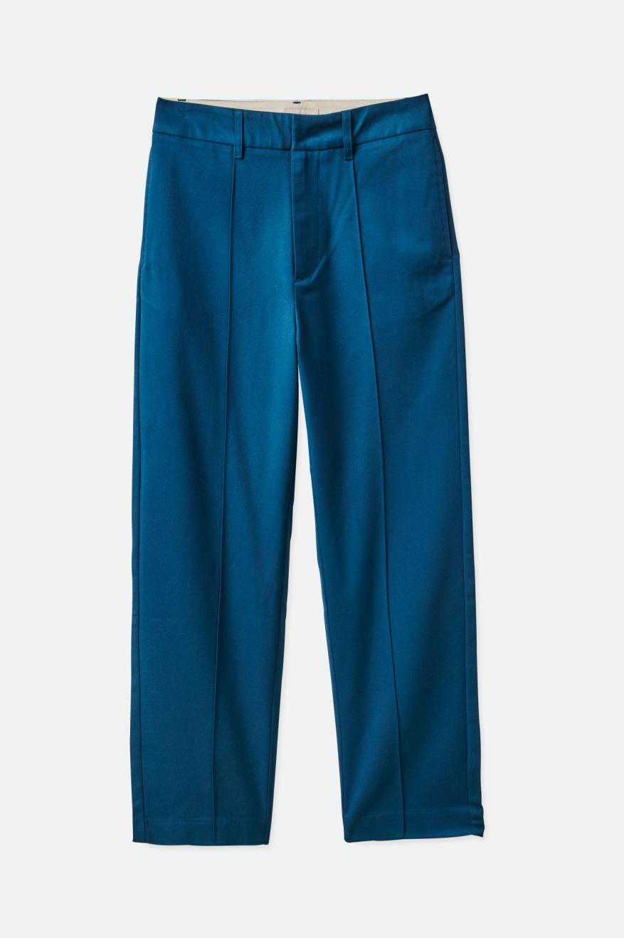 Women's Brixton Retro Trouser Bottoms Turquoise | 5704EMVUL