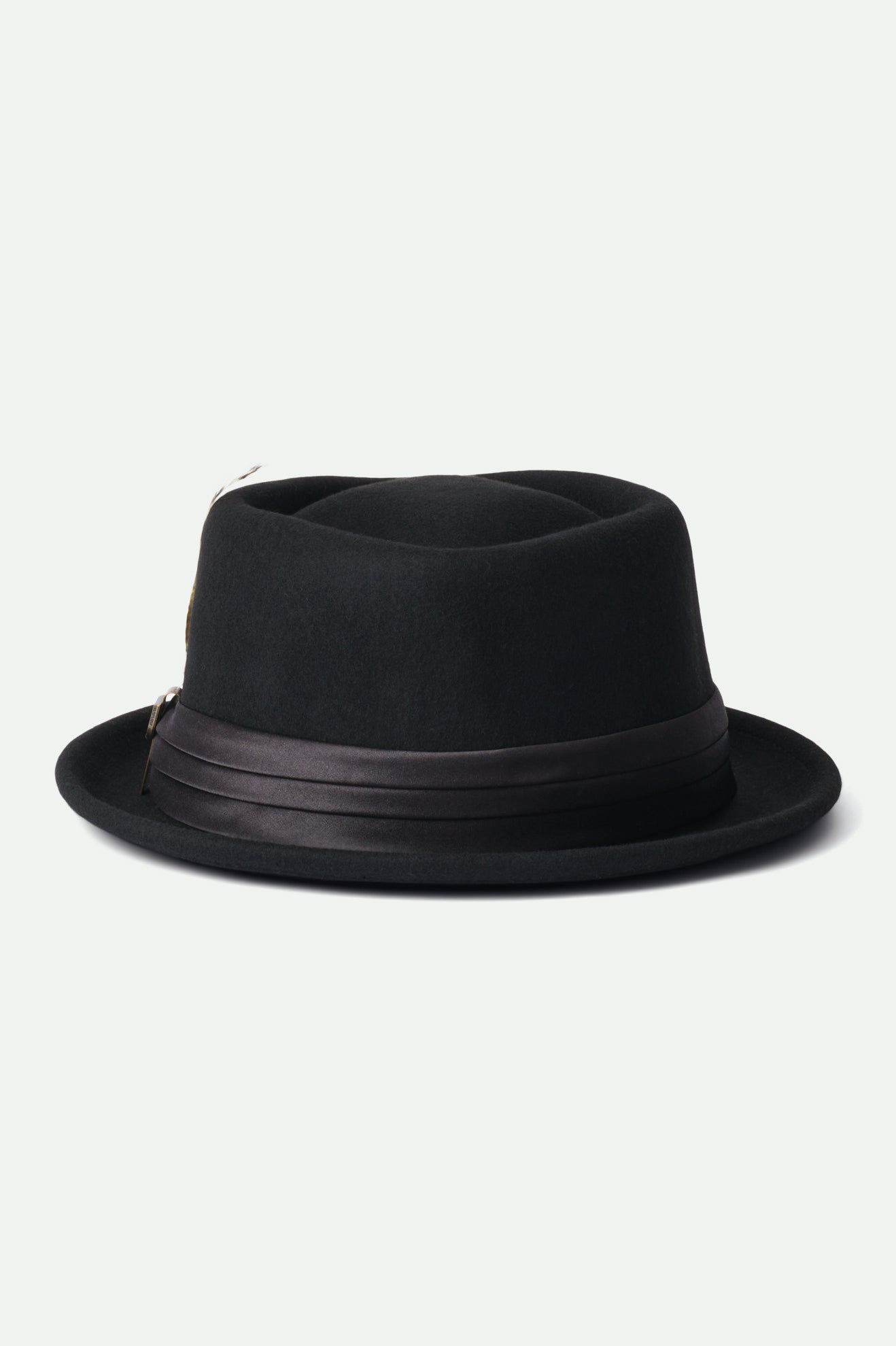 Women's Brixton Stout Pork Pie Hats Black | 4270ZJWXU