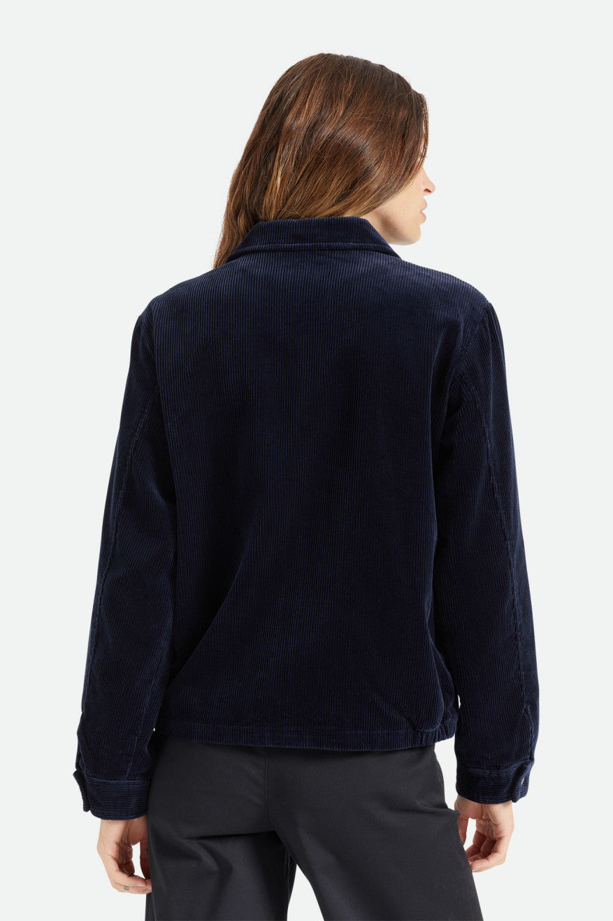 Women's Brixton Utopia Jackets Navy | 6920QIWUA